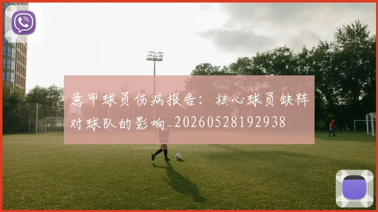 意甲球员伤病报告:核心球员缺阵对球队的影响_20260528192938